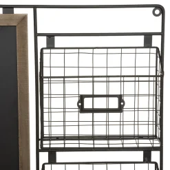 atmosphera Accesorios|Estilo Industrial>Pizarra Con Cestas P/Almacenaje 50x70Cm