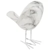atmosphera Accesorios|Estilo Contemporaneo>Pájaro decorativo OLEN blanco 19cm