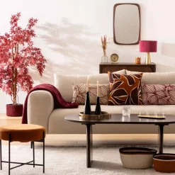 atmosphera Plantas Y Flores Artificiales|Estilo Contemporaneo>Planta Roble Artificial Rojo James 150cm