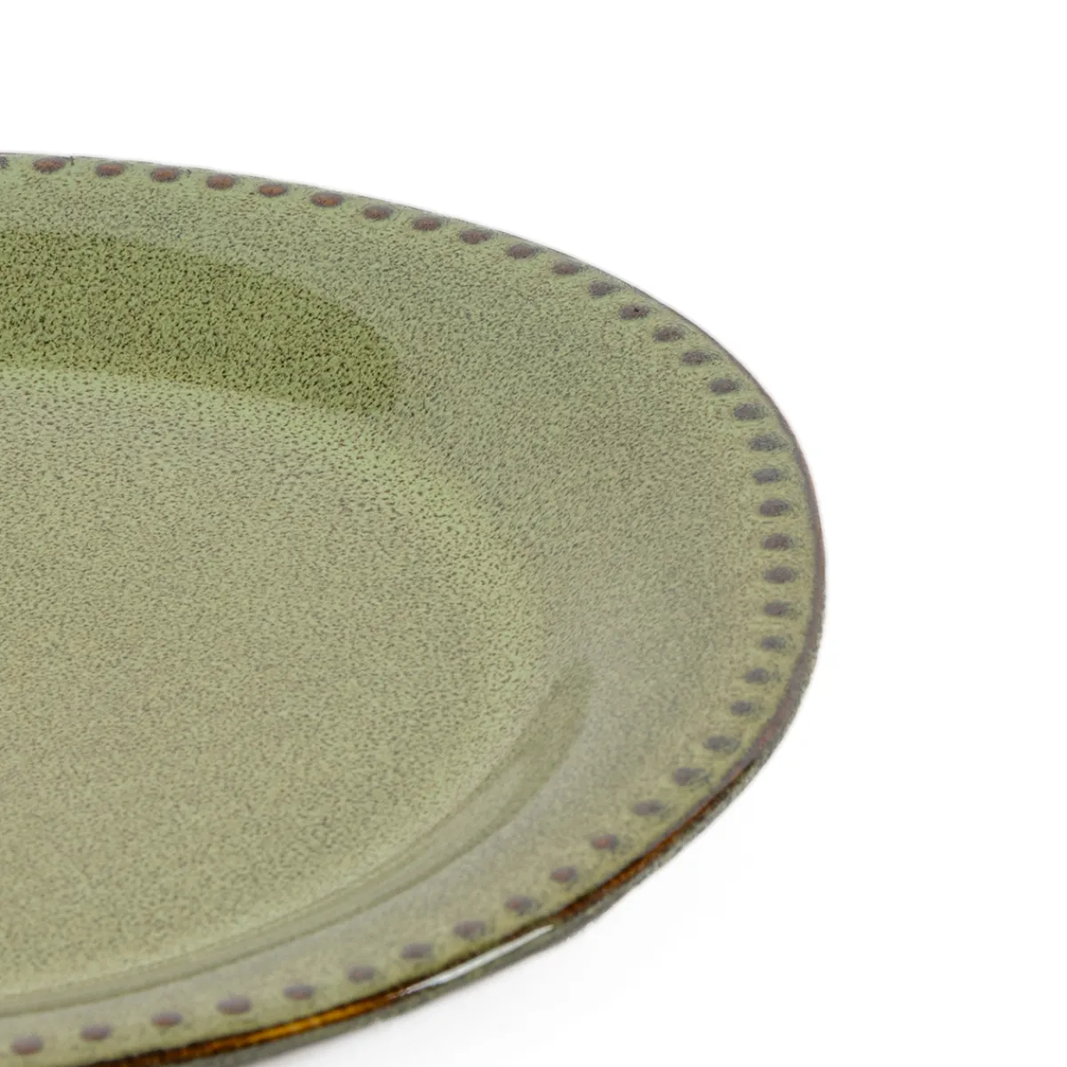 secret d'gourmet Platos>Plato De Postre Capri Verde 20cm