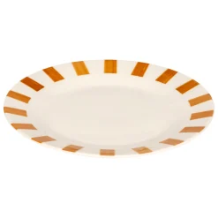 atmosphera Platos>Plato de postre CHERI amarillo de porcelana 19cm