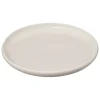 Platos>Plato de postre NORA blanco de porcelana 21cm