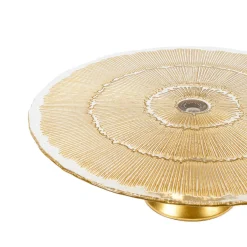 Platos Para Tartas, Tartas Y Bombones>Plato De Tarta Con Pie Ixxir De Vidrio 33Cm