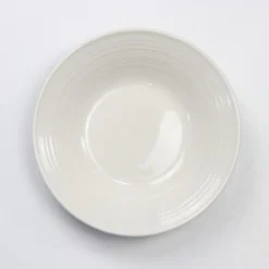 Platos>Plato Hondo Blanco Pure de Porcelana 22cm
