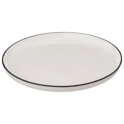 Platos>Plato Llano Alix Blanco de Porcelana 27cm