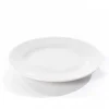 Platos>Plato llano AMELIE blanco de porcelana 28cm