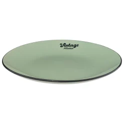 atmosphera Platos>Plato llano BE VINTAGE verde 27cm