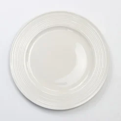 Platos>Plato Llano Blanco de Porcelana Pure 27cm