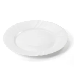 Platos>Plato Llano Blanco Ebro