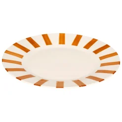 atmosphera Platos>Plato llano CHERI amarillo de porcelana 27cm