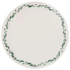 atmosphera Platos>Plato llano LAURIER porcelana blanca 27cm