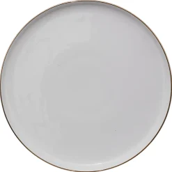 Platos>Plato Llano Sublima Gris Claro De Porcelana 27cm