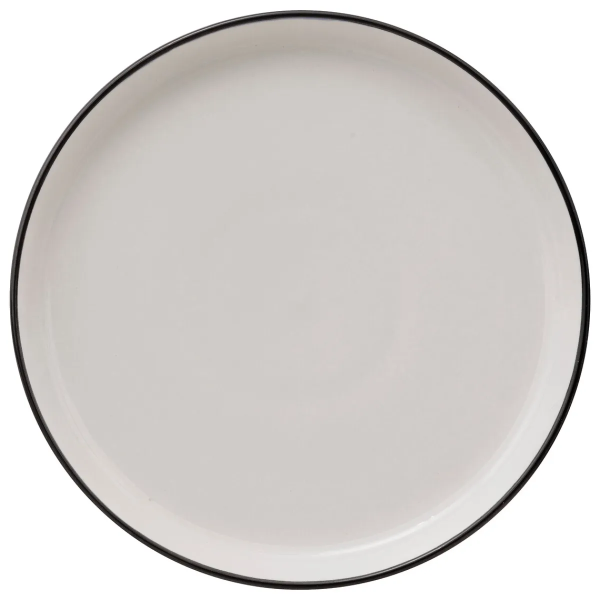 Platos>Plato Postre Alix Blanco de Porcelana 20cm