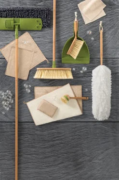 5five Escobas Y Recogedores>Plumero Con Mango De Bambú