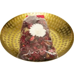 atmosphera Ambientadores>Popurrí De Frutos Rojos Con Plato Metálica Dorado