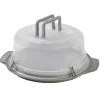 Moldes Y Otros Utensilios De Cocina>Porta Tartas Plástico C/Tapa Gris 36Cm