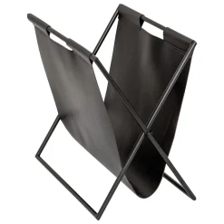 atmosphera Accesorios>Porta-revistas cuero negro TWISTED LIME