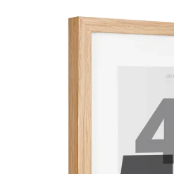 atmosphera Marcos Y Fotos>Portarretrato Eva Natural 40x50Cm