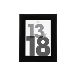 atmosphera Marcos Y Fotos>Portarretrato Lise Negro 13x18Cm