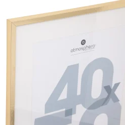 atmosphera Marcos Y Fotos>Portarretrato Manu Dorado 40x50Cm