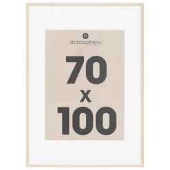 atmosphera Marcos Y Fotos>Portarretrato MANU dorado natural 70x100cm