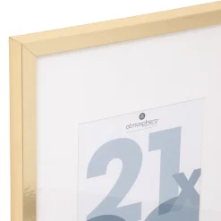 atmosphera Marcos Y Fotos>Portarretrato Manu Dorado 21x30Cm