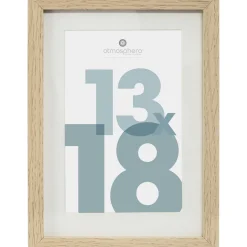 atmosphera Marcos Y Fotos>Portarretrato Manu Natural 13x18Cm