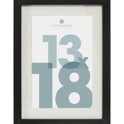 atmosphera Marcos Y Fotos>Portarretrato Manu Negro 13x18Cm