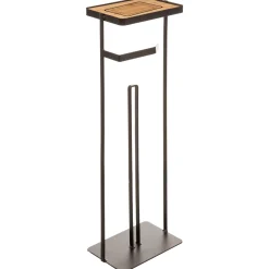 5five Accesorios De Lavabo>Portarrollos De Papel Higiénico Negro