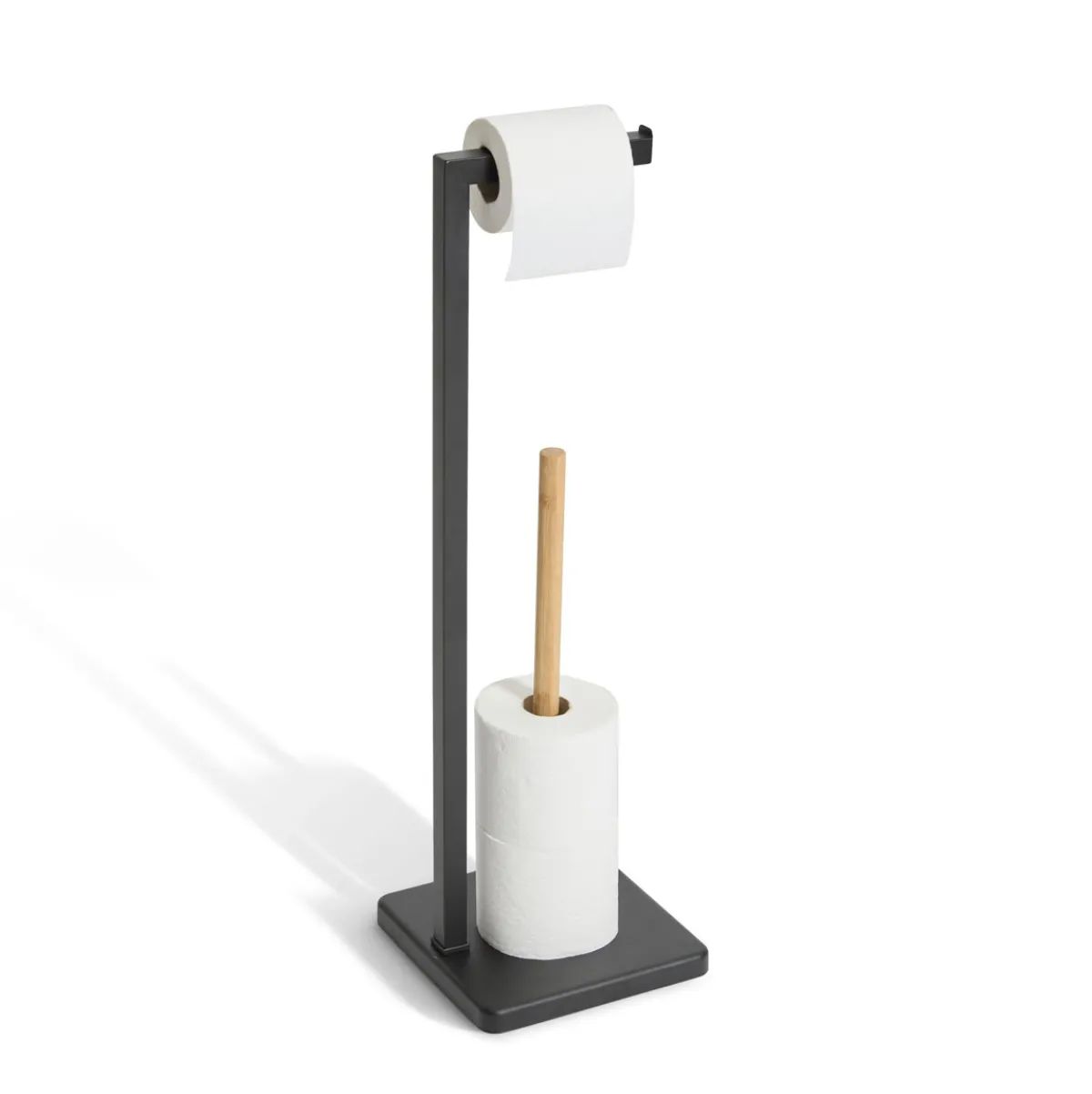 5five Accesorios De Lavabo>Portarrollos wc bambú NATUREO negro