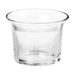 atmosphera Portavelas Y Candelabros>Portavelas De Vidrio Transparente 4.6Cm