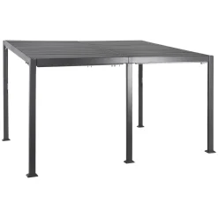 hespéride Pérgolas>Pérgola AVILA gris graphite 3x4m