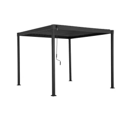 hespéride Pérgolas>Pérgola HOKIA gris graphite 3x3m