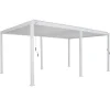 hespéride Pérgolas>Pérgola ÉVORA blanca 3,6x6m