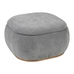 Puff Y Banquitos|Estilo Rústico>Puf/mesa de centro PHILIPE gris