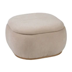 Puff Y Banquitos|Estilo Rústico>Puf/mesa de centro PHILIPE beige
