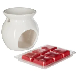 atmosphera Velas>Quemador C/Cera De Frutos Rojos 30g