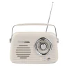 Electrodomésticos>Radio VINTAGE CUISINE beige con bluetooth