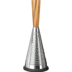 5five Placas Calefactoras Y Tablas De Cortar>Rallador Inoxidable Con Mango Acacia