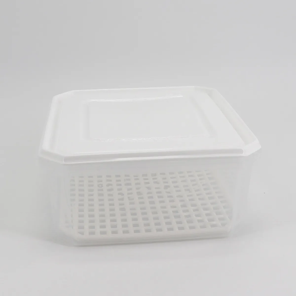 Tapas Y Cubiertas>Recipiente Cuad. C/Red Blanco