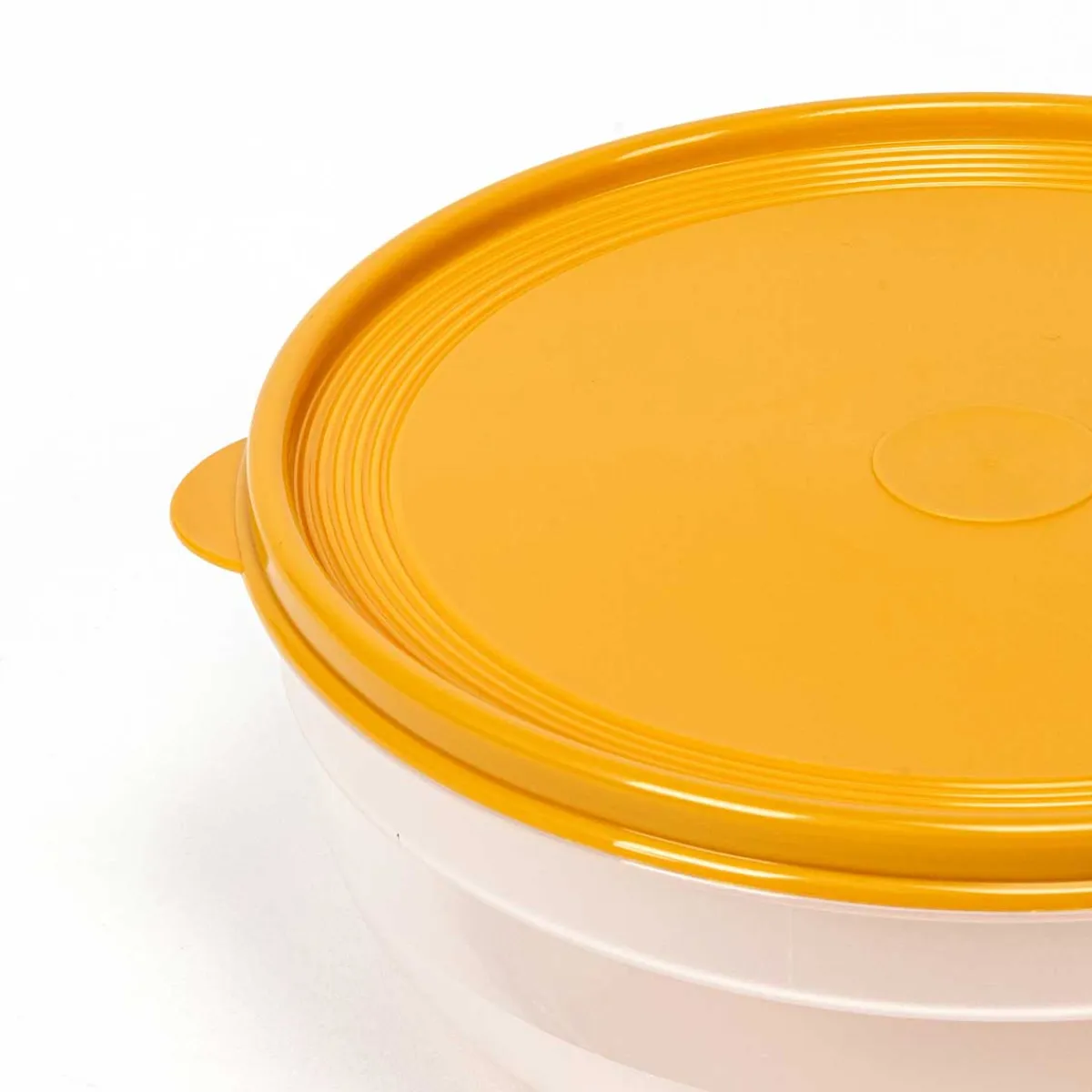 Tapas Y Cubiertas>Recipiente Plast Red Tapa Amarilla 2.8L