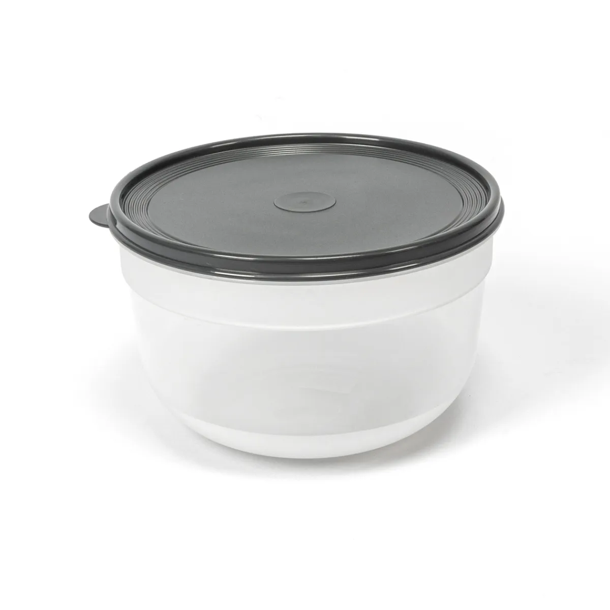 Tapas Y Cubiertas>Recipiente Plast. Red. Tapa Gris 4L