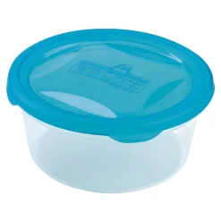 Tapas Y Cubiertas>Recipiente plástico redondo POLAR FROST 0.8l