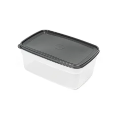 Tapas Y Cubiertas>Recipiente Rectangular Gris 4.5L