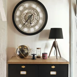 atmosphera Accesorios|Estilo Contemporaneo>Reloj De Arena Metal/Vidrio/Madera 15Cm