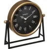atmosphera Relojes|Estilo Contemporaneo>Reloj De Mesa Metal Luca 27x5.2x26.5Cm