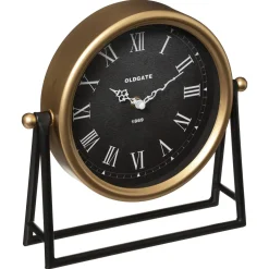 atmosphera Relojes|Estilo Contemporaneo>Reloj De Mesa Metal Luca 27x5.2x26.5Cm