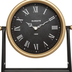 atmosphera Relojes|Estilo Contemporaneo>Reloj De Mesa Metal Luca 27x5.2x26.5Cm