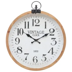 atmosphera Relojes>Reloj De Pared Yago Beige 57cm
