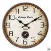 atmosphera Relojes>Reloj Decorativo Vintage De Metal 30Cm